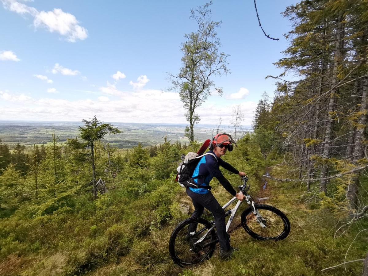 Skreia Idylliske Evjua Ved Mjosa酒店 外观 照片