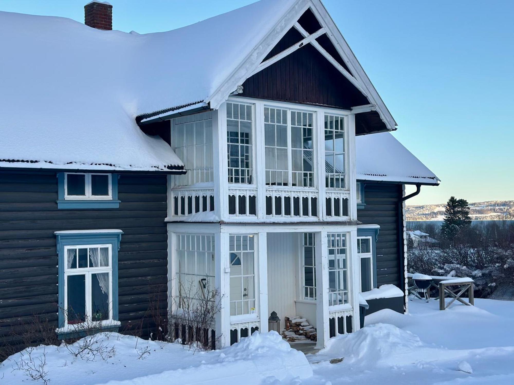 Skreia Idylliske Evjua Ved Mjosa酒店 外观 照片